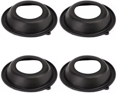 4X المكربن ​​شريحة الحجاب الحاجز 2.5mm متوافق مع قطع غيار السيارات والدراجات النارية ATV نماذج XL 650 V Transalp ATC250 TRX250 TRX300 TRX350 250SX 8K1927225B in Kuwait