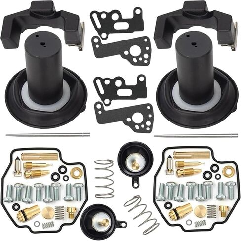 Compatible For Yamaha XV500 1991-1994 1992 1993 XV535 Fuel System Float Plunger Diaphragm Motorcycle Carburetor Repair Kit in Kuwait