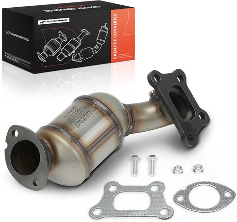 A-Premium Front Left Catalytic Converter with Gasket Kit Direct-Fit Compatible with Chevrolet Equinox & GMC Terrain, 2010 2011, 3.0L, E.P.A. Compliant in Saudi Arabia
