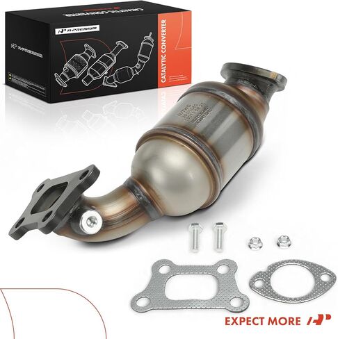 A-Premium Front Left Catalytic Converter with Gasket Kit Direct-Fit Compatible with Chevrolet Equinox & GMC Terrain, 2010 2011, 3.0L, E.P.A. Compliant in Saudi Arabia