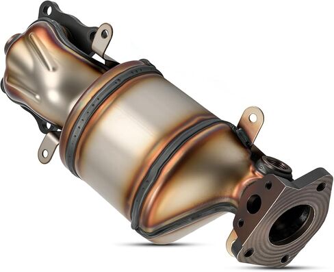 PHILTOP Front Catalytic Converter Kit W/Gasket Direct-Fit Compatible with Honda Odyssey 3.5L 2005-2010 Replace# 18190RGWA02, 16638, Stainless Steel (EPA Compliant) in Saudi Arabia
