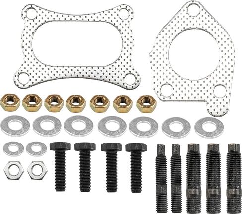 PHILTOP Front Catalytic Converter Kit W/Gasket Direct-Fit Compatible with Honda Odyssey 3.5L 2005-2010 Replace# 18190RGWA02, 16638, Stainless Steel (EPA Compliant) in Saudi Arabia