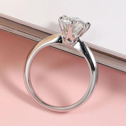 Super Flash Classic Women Ring for Women 1-3ct Moissanite Laboratory Diamonds Ring S925 Silver Eternity Gift Wedding Jewelry Band in Saudi Arabia