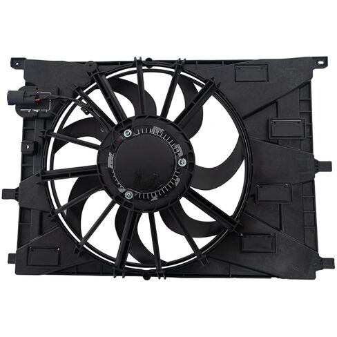 Replacement Cooling Fan Assembly Fits Chevrolet Trailblazer 2021-2022 1.3L (3-Cyl) FWD for Models with Brushless Motor in Saudi Arabia