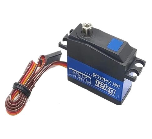 25HV-180 Metal Gear Digital High Pressure High Torque 12KG Servo Airplane 70E(with 47mm arm) in Saudi Arabia