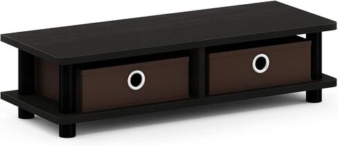 Earthy Elements Monitor Stand 23.62W x 5.98H x 9.25D Inches Adjustable Height for Comfort and Organization French Oak Gray in Kuwait