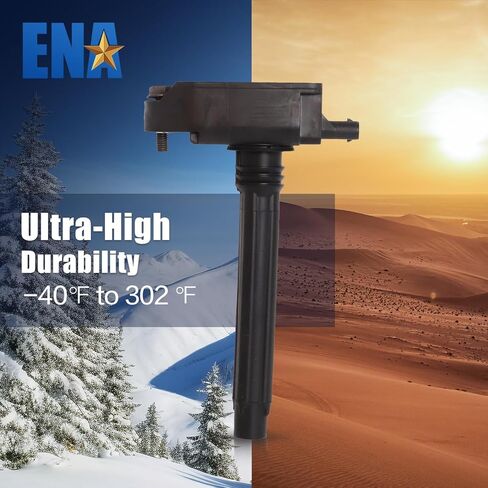 ENA Set of 6 Ignition Coil Pack Compatible with Jeep Chrysler Dodge Pacifica Voyager Durango Ram Grand Cherokee Wrangler V6 3.6L 2016 2017 2018 2019 2020 Replacement for UF807 68223569AB 68223569AC in Kuwait