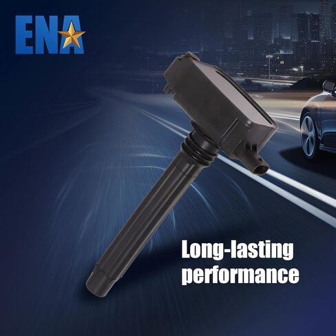 ENA Set of 6 Ignition Coil Pack Compatible with Jeep Chrysler Dodge Pacifica Voyager Durango Ram Grand Cherokee Wrangler V6 3.6L 2016 2017 2018 2019 2020 Replacement for UF807 68223569AB 68223569AC in Kuwait