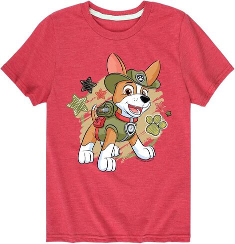 HYBRID APPAREL - Paw Patrol - Tracker Paw Patrol - Toddler & Youth Short Sleeve Graphic T-Shirt in Saudi Arabia