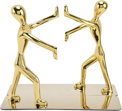 سدادة كتاب رجالية من الفولاذ المقاوم للصدأ لمنع الانزلاق، سدادة كتاب رجالية من الفولاذ المقاوم للصدأ مزخرفة من الفولاذ المقاوم للصدأ لتزيين المكتب المنزلي هدية عيد ميلاد in Kuwait