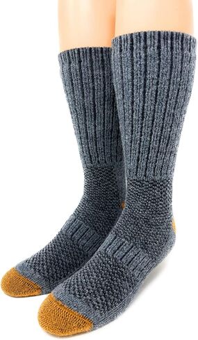 WARRIOR ALPACA SOCKS - Unisex Ultimate Toasty Trekkers - Thick, Warm, Alpaca Socks For Men & Women to Wear with Shoes. in Saudi Arabia