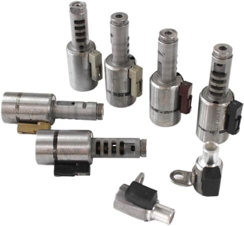 Transmission Solenoid Kit 8 PCS TF80SC 6HP19 6HP26X Compatible With 2006-2011 Car Engine Parts in Saudi Arabia