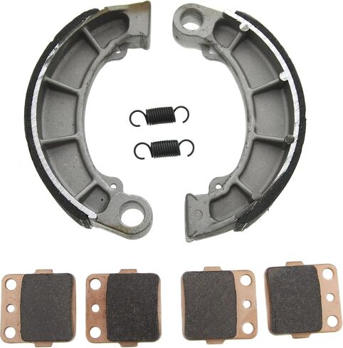 Race Driven Front Brake Pads & Rear Brake Shoes for Honda Foreman 500 TRX500FM TRX500FPM TRX500FPE TRX FM FPM FPE 4X4 in Saudi Arabia