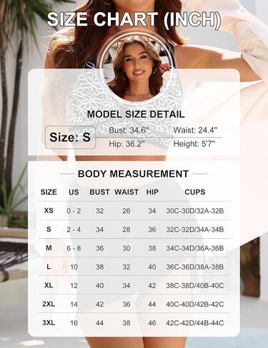 BMJL Womens High Waisted Bikini Sets Modlily Tummy Contol Swimsuits Skirt Floral Embroidery Top Mesh Swimwear in Saudi Arabia