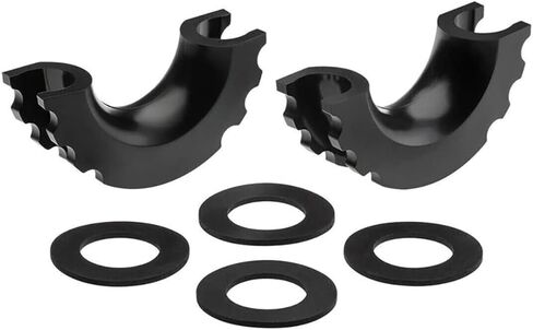 Riloer Towing Shackles Bumper Protector for 3/4" or 5/8" Shackles D-Ring Shackle Isolator with Washers in Saudi Arabia