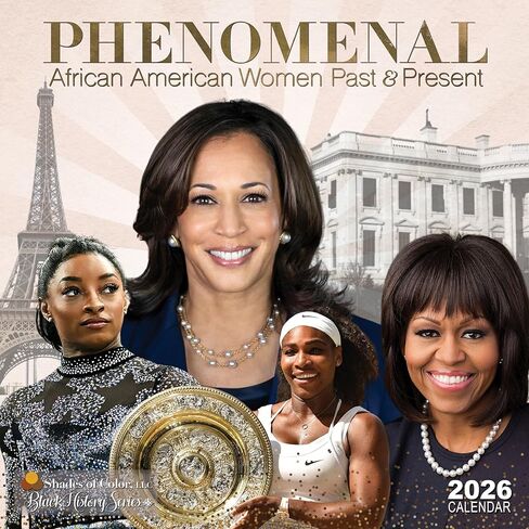 ظلال اللون الأسود التاريخ 2026 تقويم الحائط in Kuwait