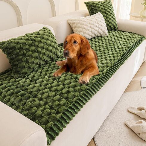 Mivnue غطاء أريكة للحيوانات الأليفة للكلاب قابل للغسل واقي أريكة غير قابل للانزلاق وسادات أريكة غامضة صديقة للحيوانات الأليفة حصيرة الكلب للأرائك والأرائك in Kuwait