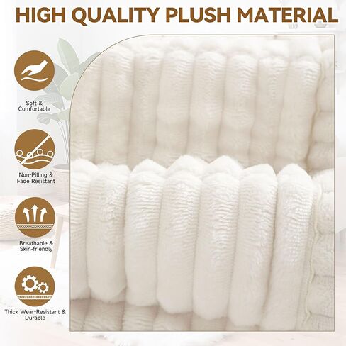 غطاء أريكة OTOB للكلاب قابل للغسل في جميع الفصول، أغطية أريكة ناعمة من القطيفة غير قابلة للانزلاق لأريكة سرير الكلب، غطاء حماية مريح وصديق للأثاث للحيوانات الأليفة (كريمي، 23.6 بوصة × 47.2 بوصة) in Kuwait