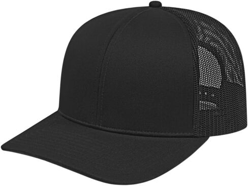 Cap America i3038 Classic Six Panel Structured Front Trucker Mesh Back Cap w/Adjustable Snapback Fit | Bulk Pack Available in Saudi Arabia