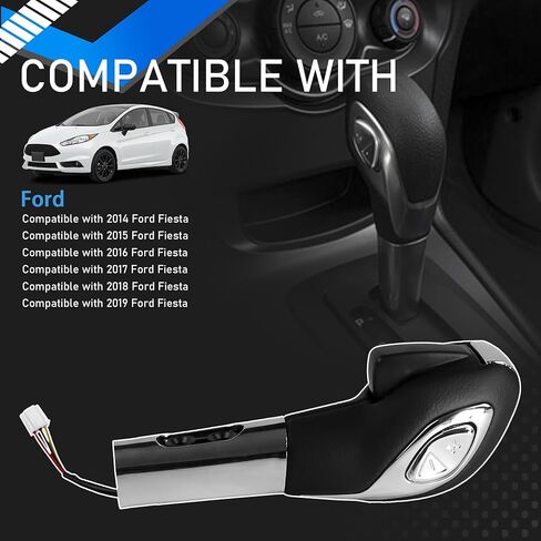 مقبض ناقل الحركة الأوتوماتيكي مع زر متوافق مع 2014-2019 Ford Fiesta يستبدل CN1Z-7213-CA مجموعة ناقل الحركة اليدوي (الطلاء) in Saudi Arabia