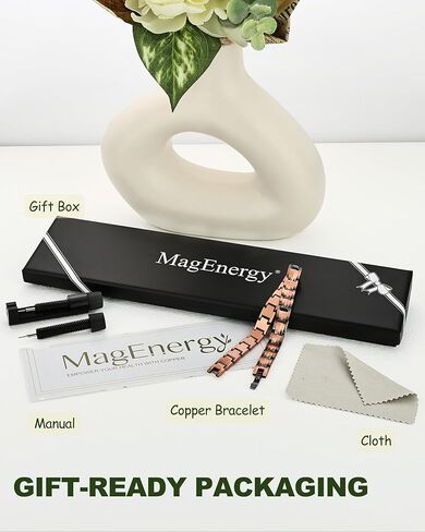 MagEnergy Copper Bracelets for Women, 100% Solid Copper Bracelets, Pure, Raw Handmade Copper Jewelry Gifts in Saudi Arabia