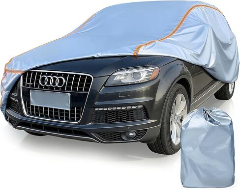 INTISAM Car Cover Waterproof All Weather 5 S Quick Install for Honda CRV,Toyota RAV4,Nissan Rogue,Tesla Model Y,Subaru Forester Automobiles Universal Fit SUV/MPV Length 181-190 in. 6-Layer 500D Cover in Saudi Arabia