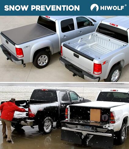Soft Roll Up Truck Bed Tonneau Cover Fits 2020-2026 Gladiator JT 5ft Bed (60.3") w/Track System | PR3 | in Saudi Arabia