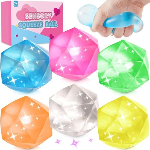 28 Pack Valentines Day Gifts for Kids, Kids Valentines Day Cards with Stress Ball, Valentine Gift Exchange Squeeze Relief Balls Fidget Stretchy Toys for Boys Girl Valentines Day Party Favors Supplies in Saudi Arabia