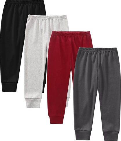 بنطال قطني للرضع والأطفال الصغار، 4 قطع من سراويل الركض in Kuwait