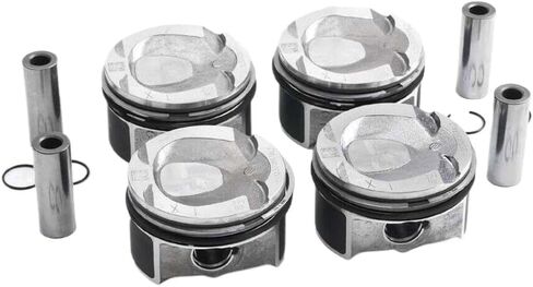 مجموعة حلقات المكبس 82 مم STD 2710305017 2710300324 2710305117 متوافقة مع محرك W204 W212 C200 C250 E250 CGI 1.8T M271 in Kuwait