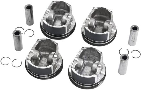 مجموعة حلقات المكبس 82 مم STD 2710305017 2710300324 2710305117 متوافقة مع محرك W204 W212 C200 C250 E250 CGI 1.8T M271 in Kuwait