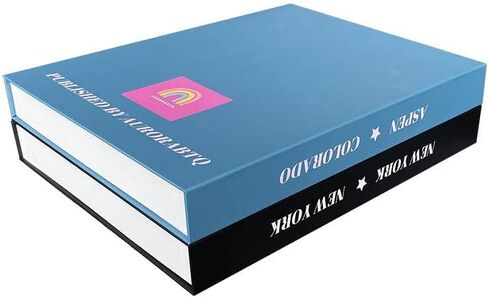 قطعتان من كتاب Preppy للديكور، كتاب مزيف، كتاب مزخرف أنيق ومبتكر، كتاب زائف للمنزل والمكتب، كتاب Preppy Teen College Dorm Coffee Table Book، كتب تزيين السفر للديكور in Kuwait