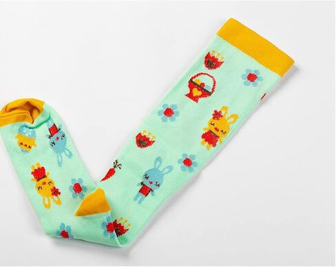 LEOSTEP Long Women Easter Compression Socks With Animal Bunny and Easter Eggs (2 pairs), Knee High Women Cute Holiday Socks in Saudi Arabia