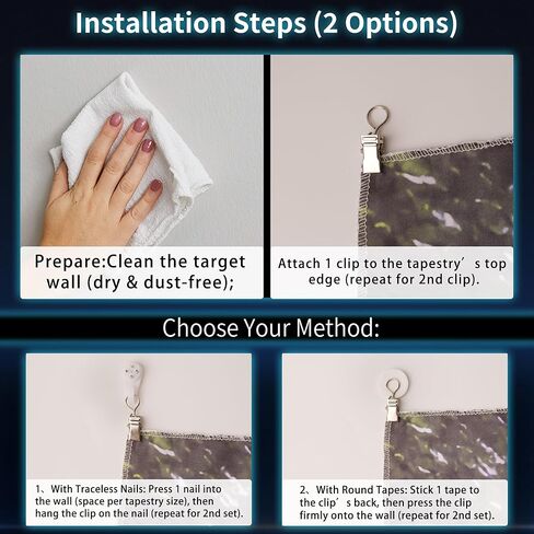 شلال نسيج بلاكلايت مقاس 4.9 × 1.0 قدم - يتوهج في الظلام لتعليق جدار النيون لغرفة النوم، والنوم، وغرفة المعيشة، وغرفة اليوجا، وتزيين الحفلات، مع ملحقات معلقة، وتصميم طبيعي وخيالي نابض بالحياة in Kuwait