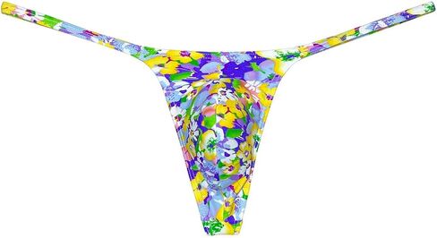 Men's Micro G-Strings Bikini Underwear Male Slim Pouch Swim Thong Minimal Coverage Posing Tangas Spandex T-back in Saudi Arabia