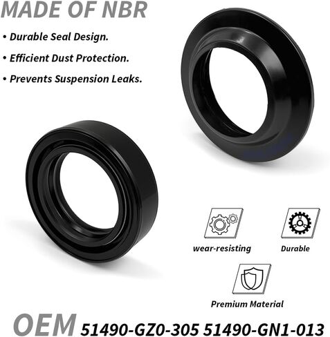 Front Fork Seal & Dust Seal Kit for Honda CRF70F CRF80F XR100R XR70R XR80R 1985-2013, for Kawasaki KD80 RM80 1977-1990 OEM#51490-GZ0-305 51490-GN1-013 in Saudi Arabia