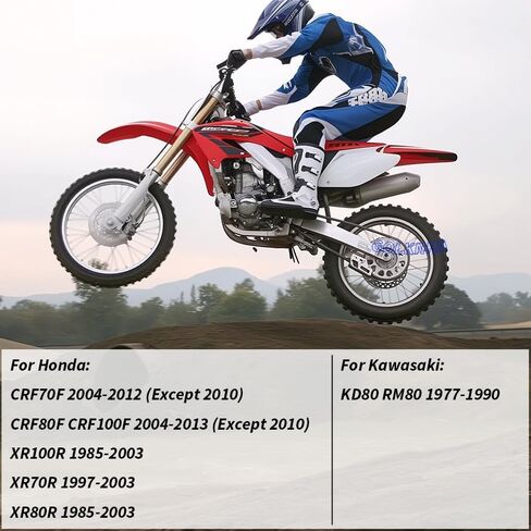 Front Fork Seal & Dust Seal Kit for Honda CRF70F CRF80F XR100R XR70R XR80R 1985-2013, for Kawasaki KD80 RM80 1977-1990 OEM#51490-GZ0-305 51490-GN1-013 in Saudi Arabia