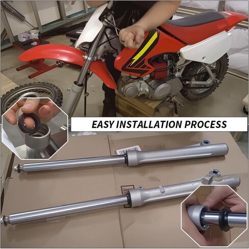 Front Fork Seal & Dust Seal Kit for Honda CRF70F CRF80F XR100R XR70R XR80R 1985-2013, for Kawasaki KD80 RM80 1977-1990 OEM#51490-GZ0-305 51490-GN1-013 in Saudi Arabia
