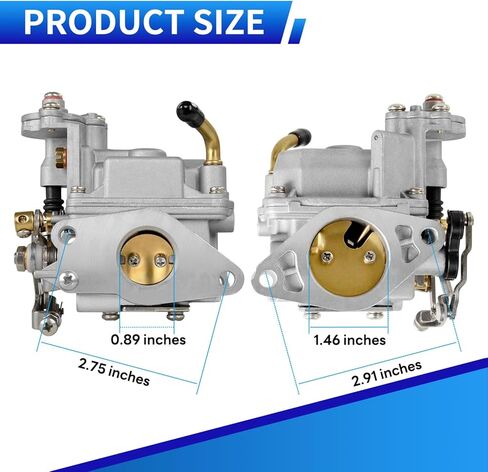 مكربن ​​​​محسن 3V2031000M متوافق مع Tohatsu MFS9.8A-B (9.8HP، مقبض الحارث فقط) MFS9.8A2 MFS9.8A3، لنيسان NSF9.8A2 NSF9.8A3 9.8HP مكربن ​​خارجي رباعي الأشواط in Saudi Arabia