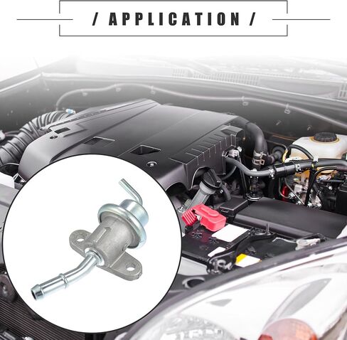 Motoforti Fuel Injection Pressure Regulator, for Honda CBR600F4i 2002-2006, Metal, Silver Tone in Saudi Arabia