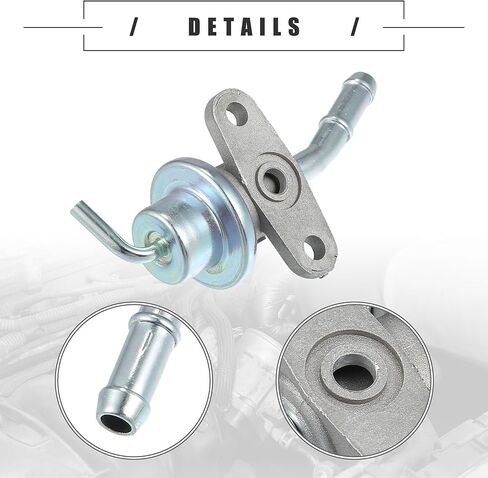 Motoforti Fuel Injection Pressure Regulator, for Honda CBR600F4i 2002-2006, Metal, Silver Tone in Saudi Arabia