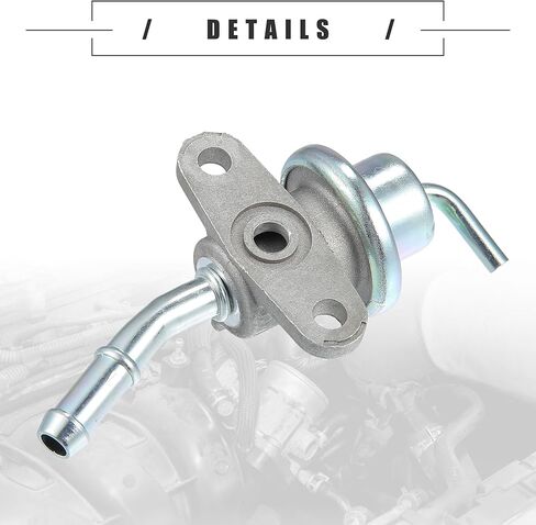 Motoforti Fuel Injection Pressure Regulator, for Honda CBR600F4i 2002-2006, Metal, Silver Tone in Saudi Arabia