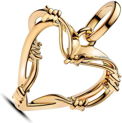 Lucky Star & Heart Charm Fit Women Bracelet Necklaces Fashion Gifts 925 Sterling Silver DIY Jewelry in Saudi Arabia