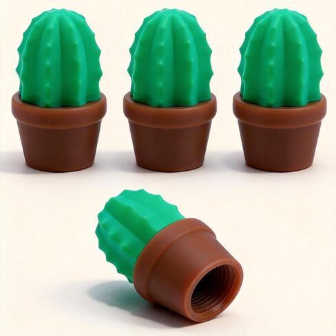 أغطية جذعية صمام إطار الفطر 4 عبوات، ملحقات سيارة فريدة مطبوعة ثلاثية الأبعاد، أغطية جذعية صمام عالمية للسيارات ذات الدفع الرباعي والدراجة النارية in Kuwait