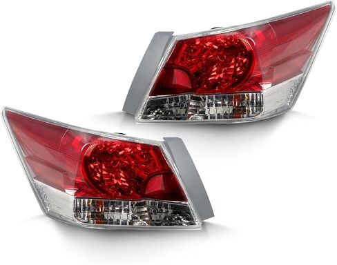 Tail Lights Assembly w/Bulbs Compatible with Accord 4-Door Sedan 2008-2012 Rear Brake Light Left & Right 33550TA0A01 HO2800172 HO2801172 in Saudi Arabia