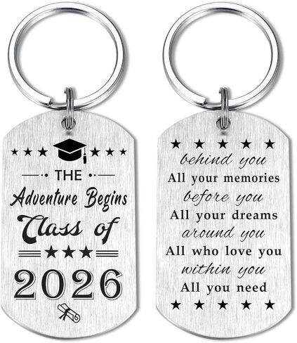 Resdink Graduation Gifts for Class of 2024 - College High School Graduation Keychain for Girls Boys Women Men Him Her Graduate Daughter Son Students， Behind You All Your Memories in Kuwait