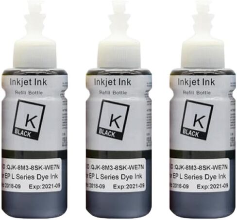 664 673 T673 Refill Dye Ink Compatible with L361 L362 L363 L364 L365 L366 L375 L380 L382 L383 L385 L386 L395 L405 L455 L456 L475 L485 Printers(6Colors-1Set) in Saudi Arabia