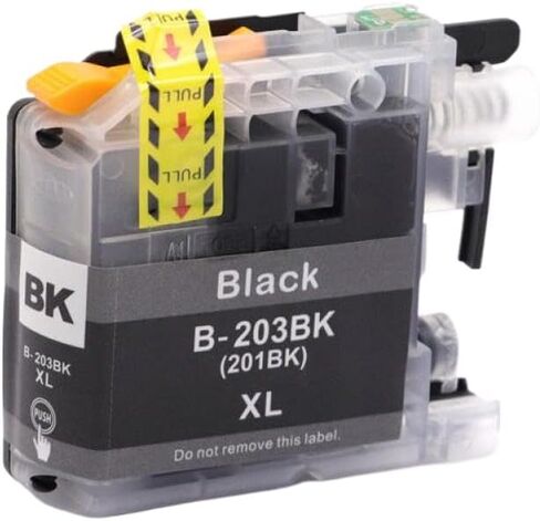 Compatible LC201 LC203 XL Ink Cartridge for MFC J460DW J480DW J485DW MFC-J680DW MFC-J880DW MFC-J885DW J5520DW Printers Ink(Black 1pcs) in Saudi Arabia