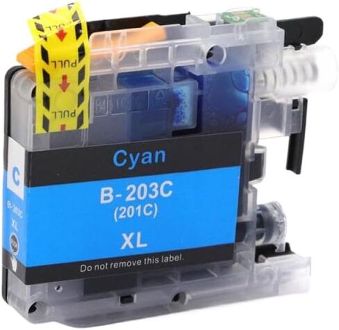 Compatible LC201 LC203 XL Ink Cartridge for MFC J460DW J480DW J485DW MFC-J680DW MFC-J880DW MFC-J885DW J5520DW Printers Ink(Black 1pcs) in Saudi Arabia