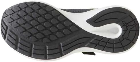 حذاء رياضي PUMA Kids Boys Kruz سهل الارتداء كاجوال - رمادي، أصفر in Saudi Arabia